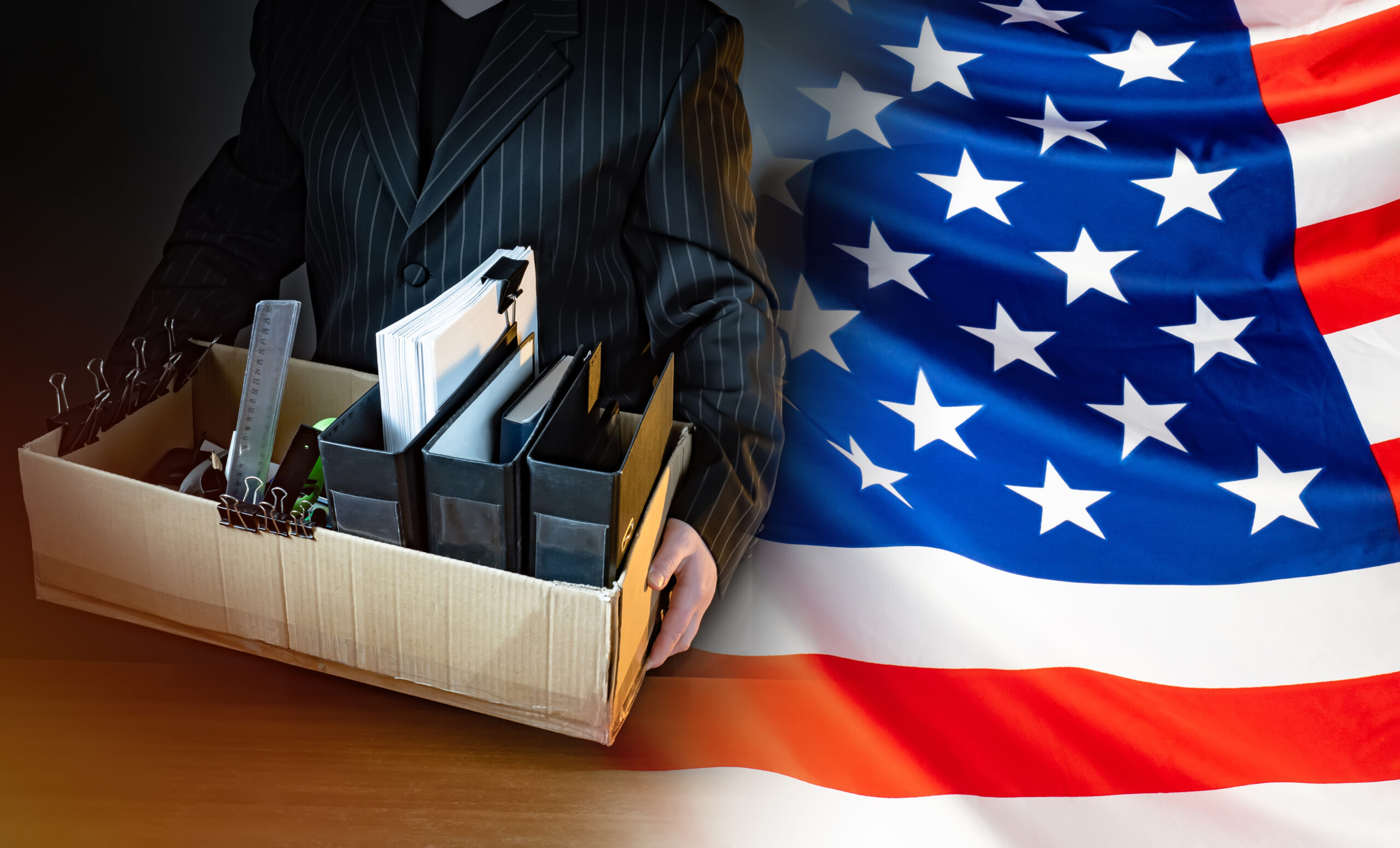 US flag with labor tools amid Markets Await the US Jobs Data